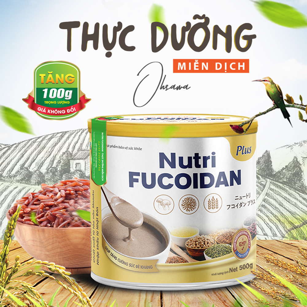 Nutri Fucoidan - Thực dưỡng miễn dịch diện mạo mới