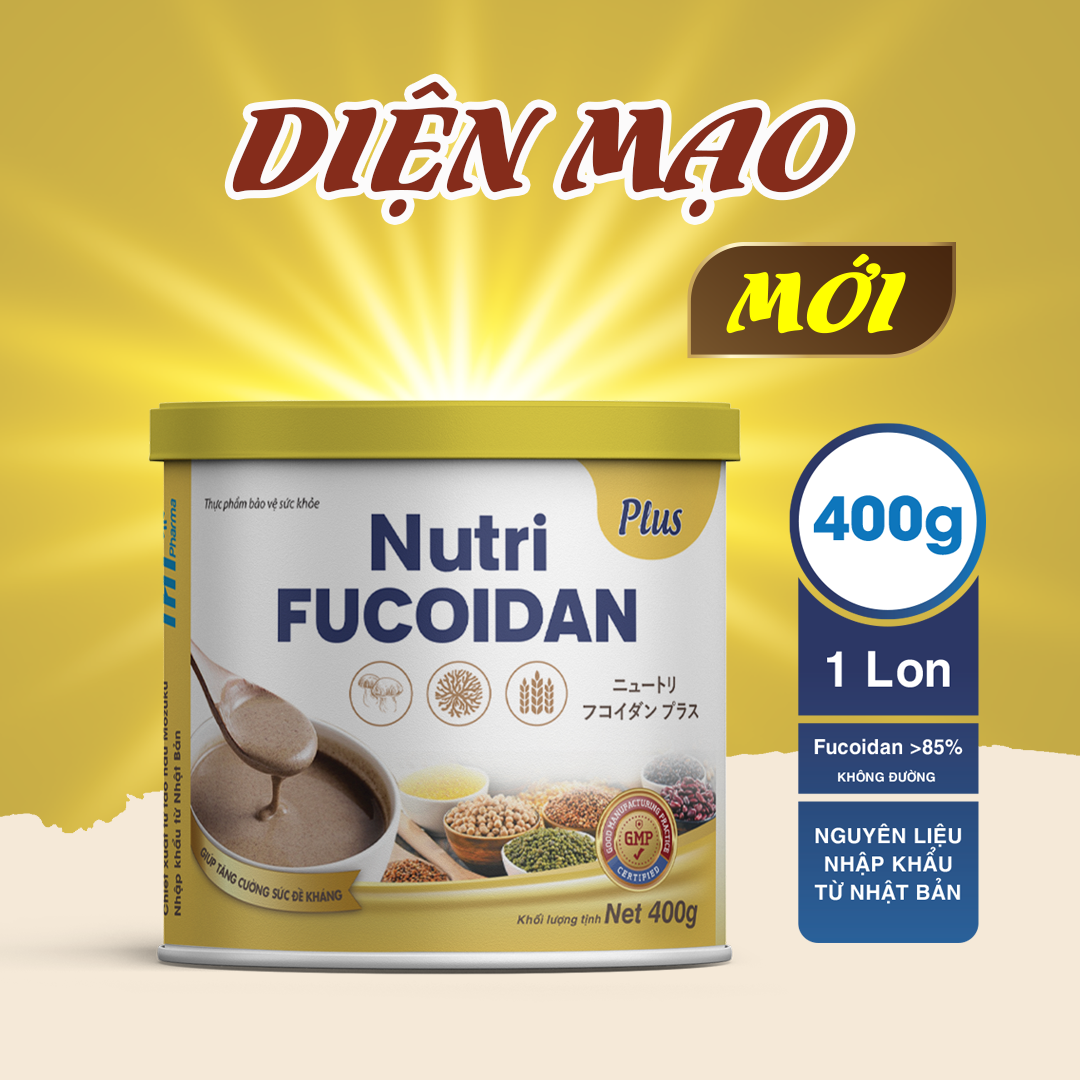 Nutri Fucoidan - Thực dưỡng miễn dịch diện mạo mới