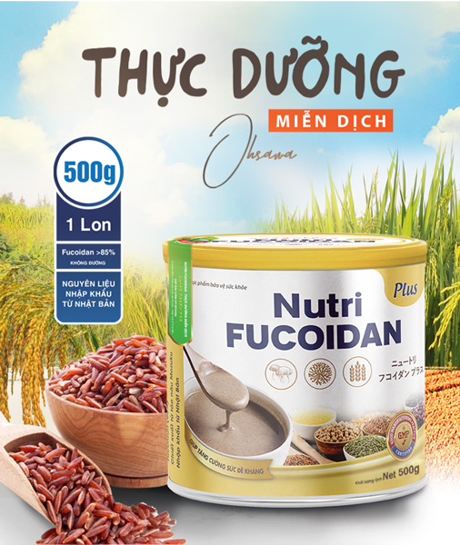 Nutri Fucoidan - Thực dưỡng miễn dịch